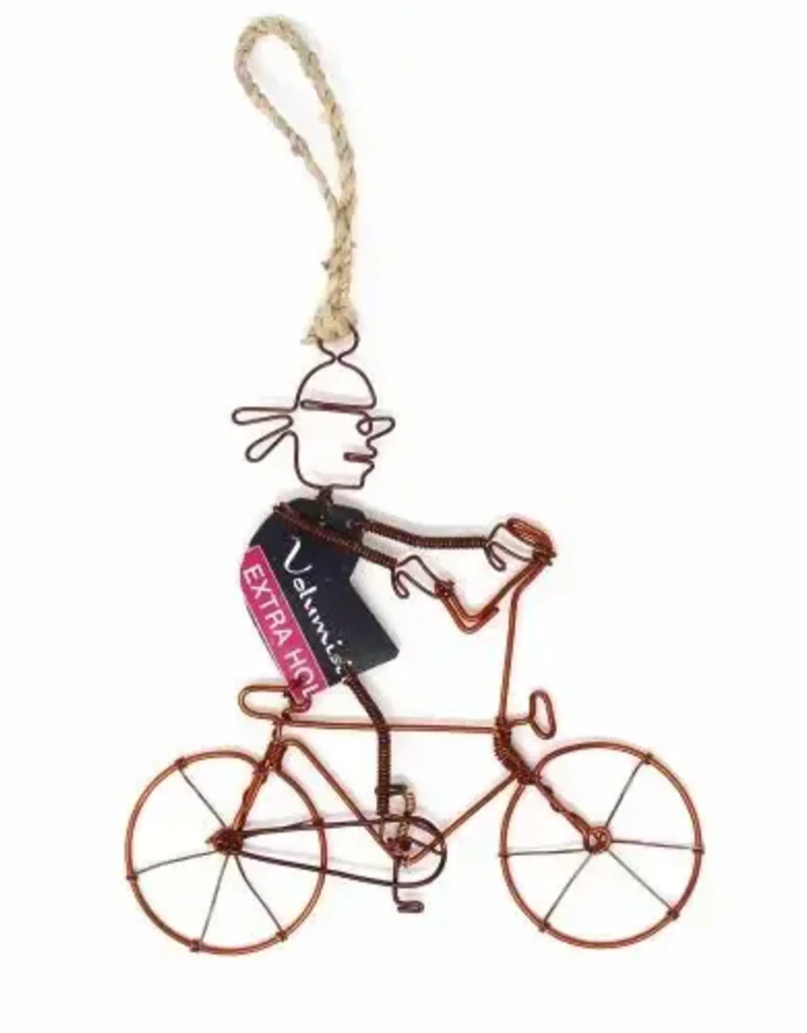 Global Crafts Bandana Biker Ornament