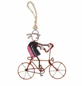 Global Crafts Bandana Biker Ornament