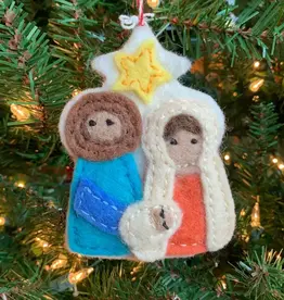 Ornaments 4 Orphans Nativity Wool Ornament