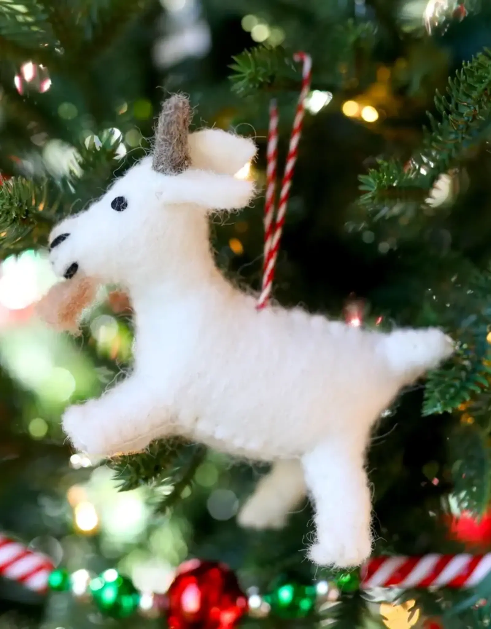 Ornaments 4 Orphans Wool Goat Ornament