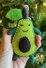 Ornaments 4 Orphans Smiling Avocado Ornament