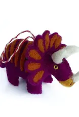 Ornaments 4 Orphans Happy Triceratops Ornament