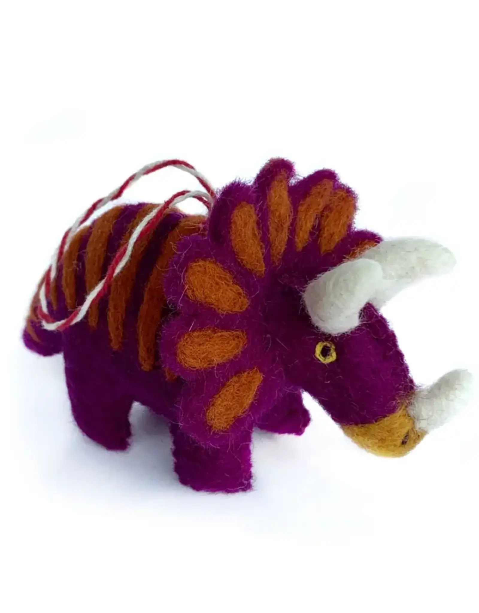 Ornaments 4 Orphans Happy Triceratops Ornament