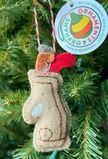 Ornaments 4 Orphans Wool Golf Bag Ornament
