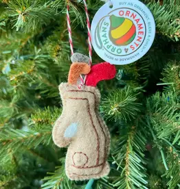 Ornaments 4 Orphans Wool Golf Bag Ornament