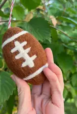 Ornaments 4 Orphans Wool Football Ornament