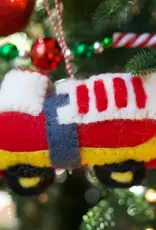 Ornaments 4 Orphans Fire Truck Felt Ornament