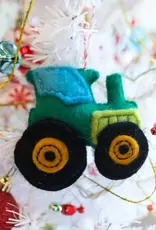 Ornaments 4 Orphans Tractor Felt Ornament