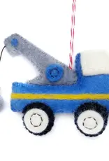 Ornaments 4 Orphans Tow Truck Felt Ornament