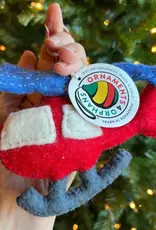 Ornaments 4 Orphans Helicopter Felt Ornament