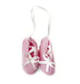 Ornaments 4 Orphans Ballet Slippers Felt Wool Christmas Ornament