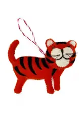 Ornaments 4 Orphans Tiger Felt Wool Christmas Ornament