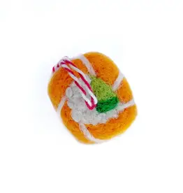 Ornaments 4 Orphans Salmon Maki Roll Felt Ornament