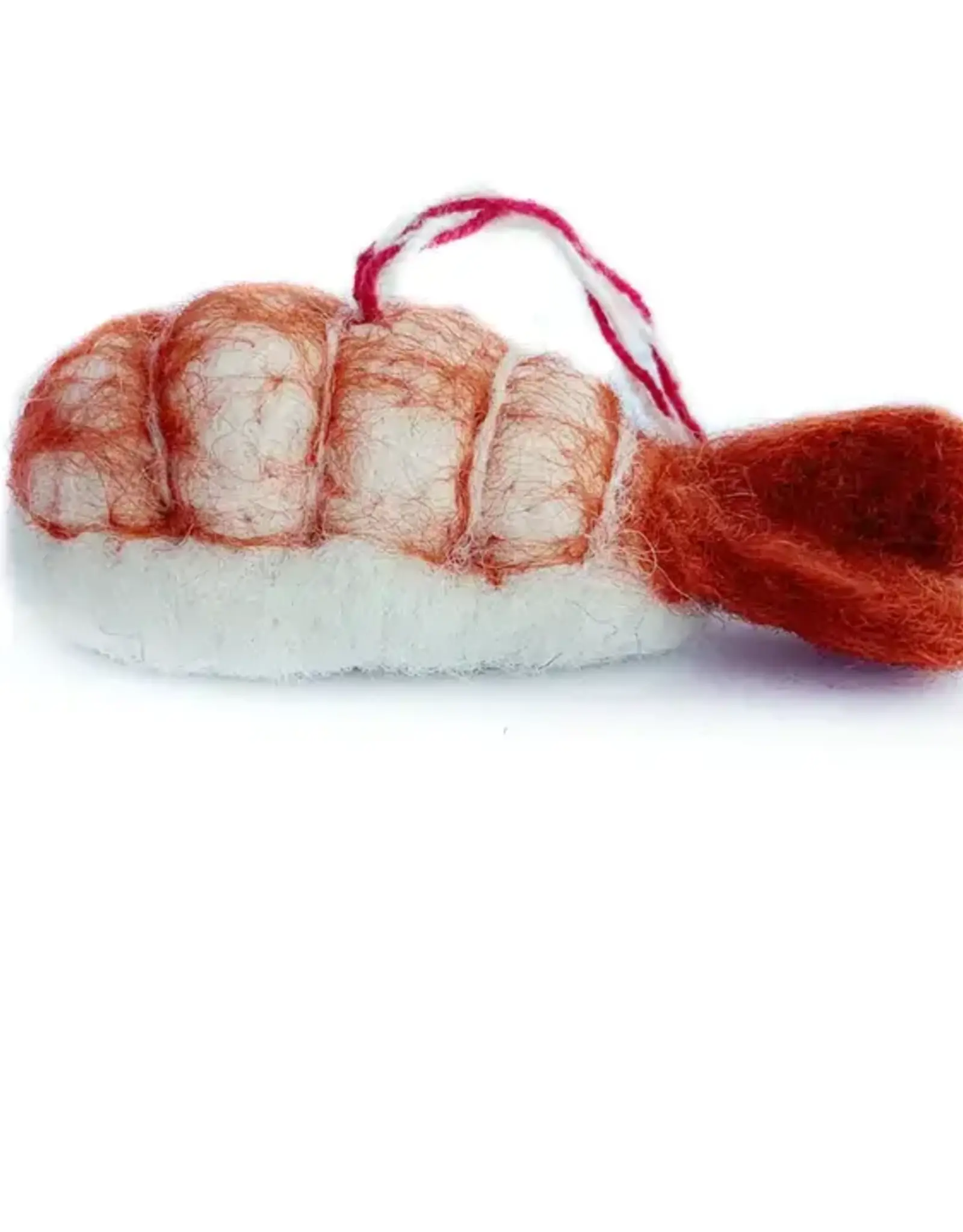 Ornaments 4 Orphans Shrimp Sushi Felt Ornament