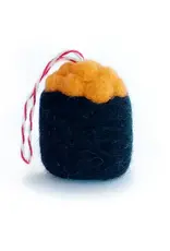 Ornaments 4 Orphans Tobiko Maki Roll Felt Ornament