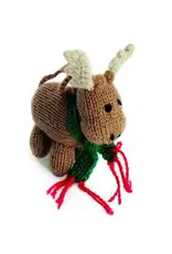 Ornaments 4 Orphans Moose Ornament, Knit Wool