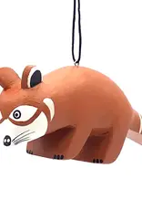 Women of the Cloud Forest Red Panda Balsa Ornament