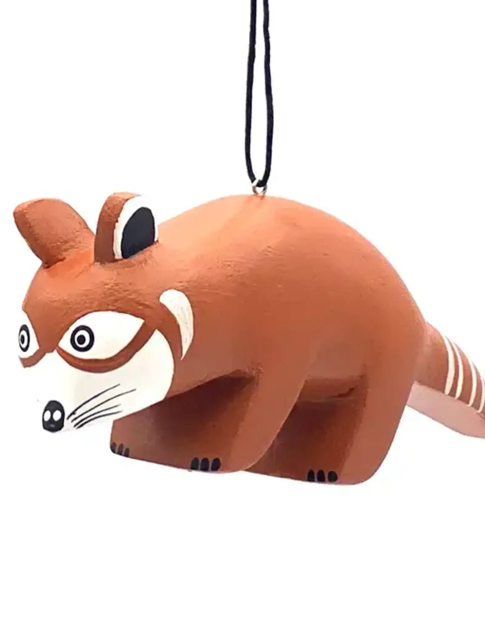 Women of the Cloud Forest Red Panda Balsa Ornament