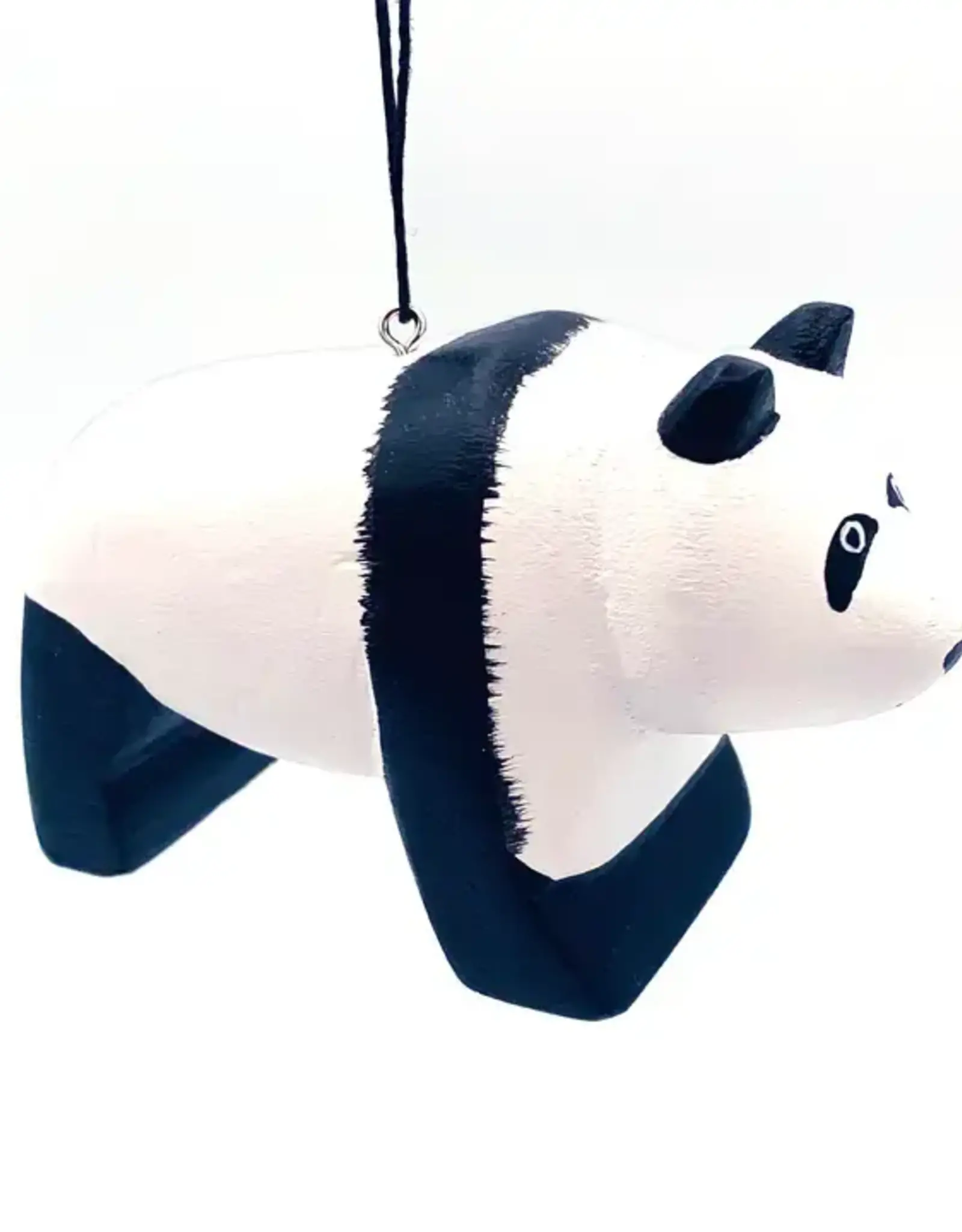 Women of the Cloud Forest Giant Panda Balsa Ornament