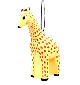 Women of the Cloud Forest Giraffe Balsa Ornament