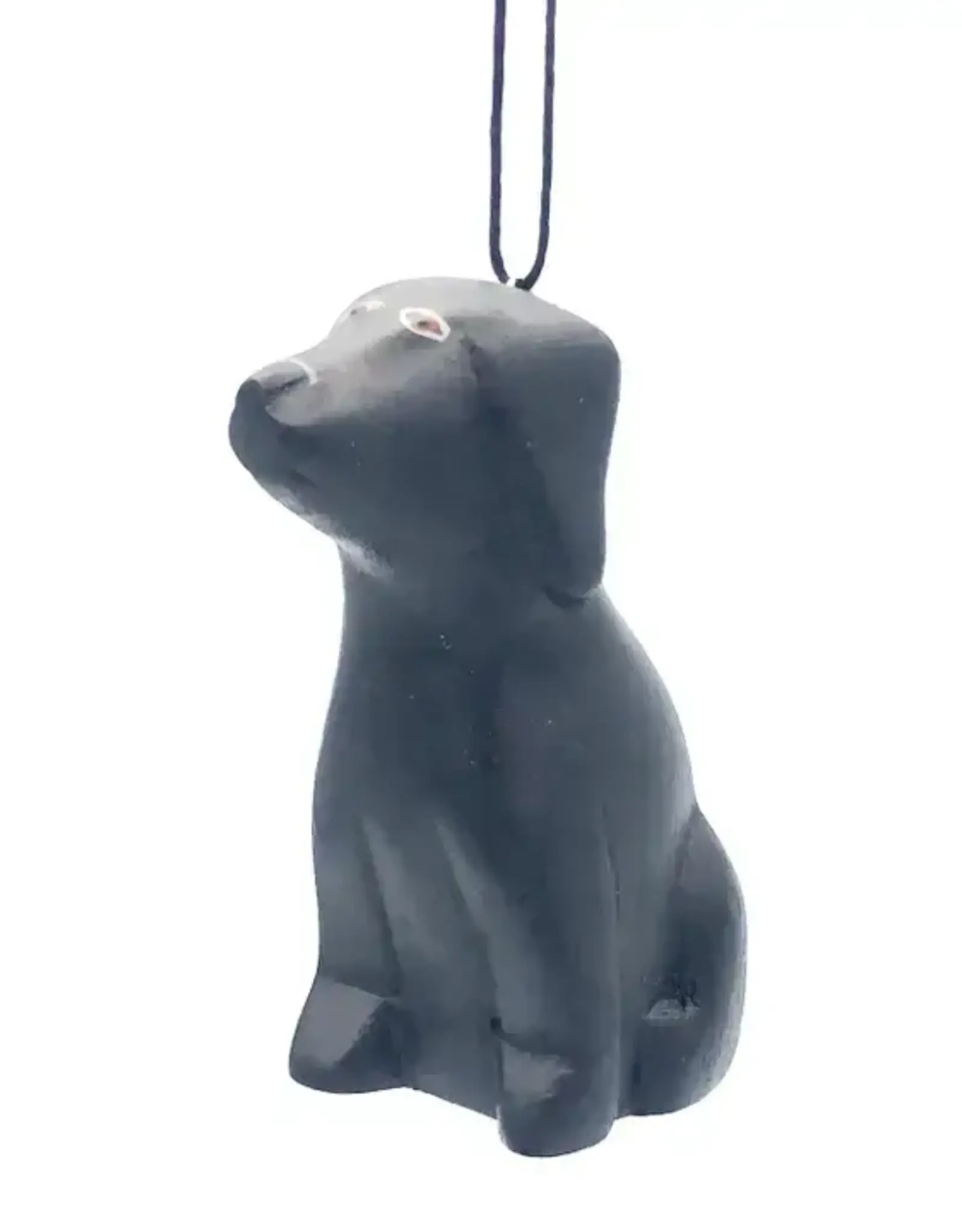 Women of the Cloud Forest Black Lab Balsa Ornament