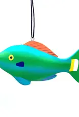 Women of the Cloud Forest Parrotfish Balsa Ornament