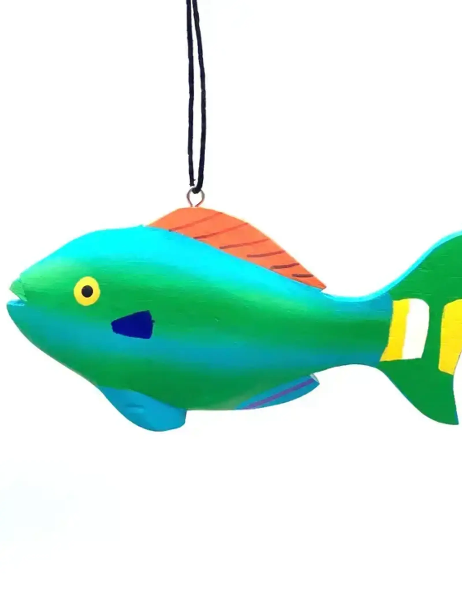 Women of the Cloud Forest Parrotfish Balsa Ornament
