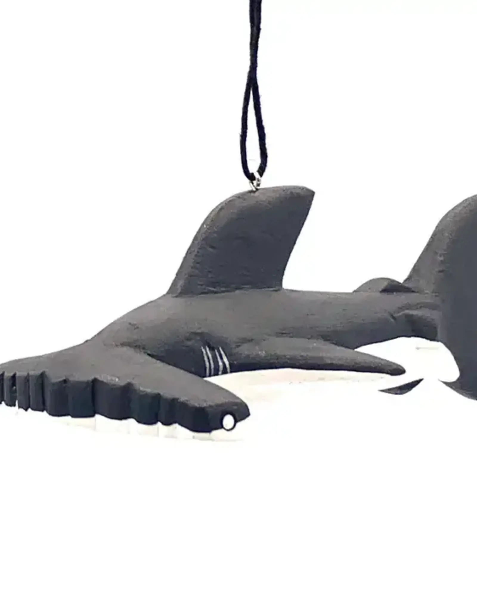 Women of the Cloud Forest Hammerhead Shark Balsa Ornament