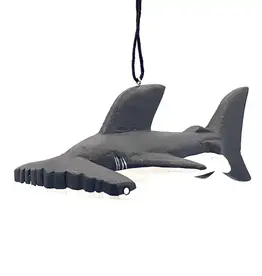 Women of the Cloud Forest Hammerhead Shark Balsa Ornament