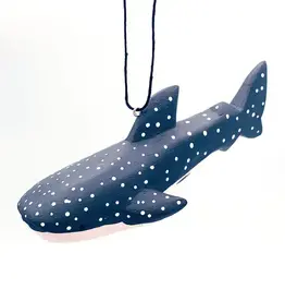 Women of the Cloud Forest Whale Shark Balsa Ornament