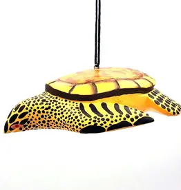 Women of the Cloud Forest Loggerhead Turtle Balsa Ornament