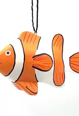 Women of the Cloud Forest Clownfish Balsa Ornament