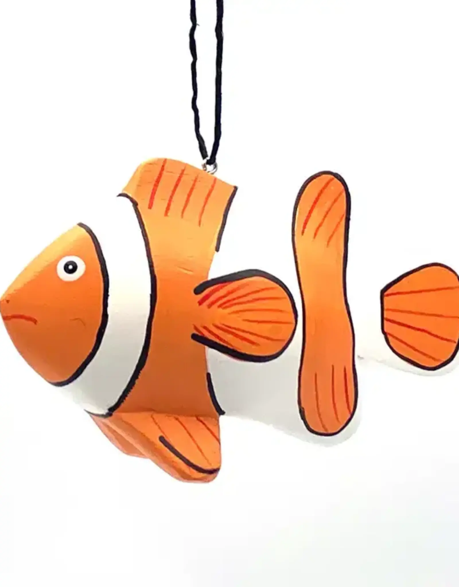Women of the Cloud Forest Clownfish Balsa Ornament