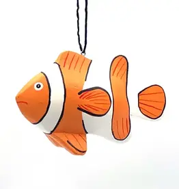 Women of the Cloud Forest Clownfish Balsa Ornament