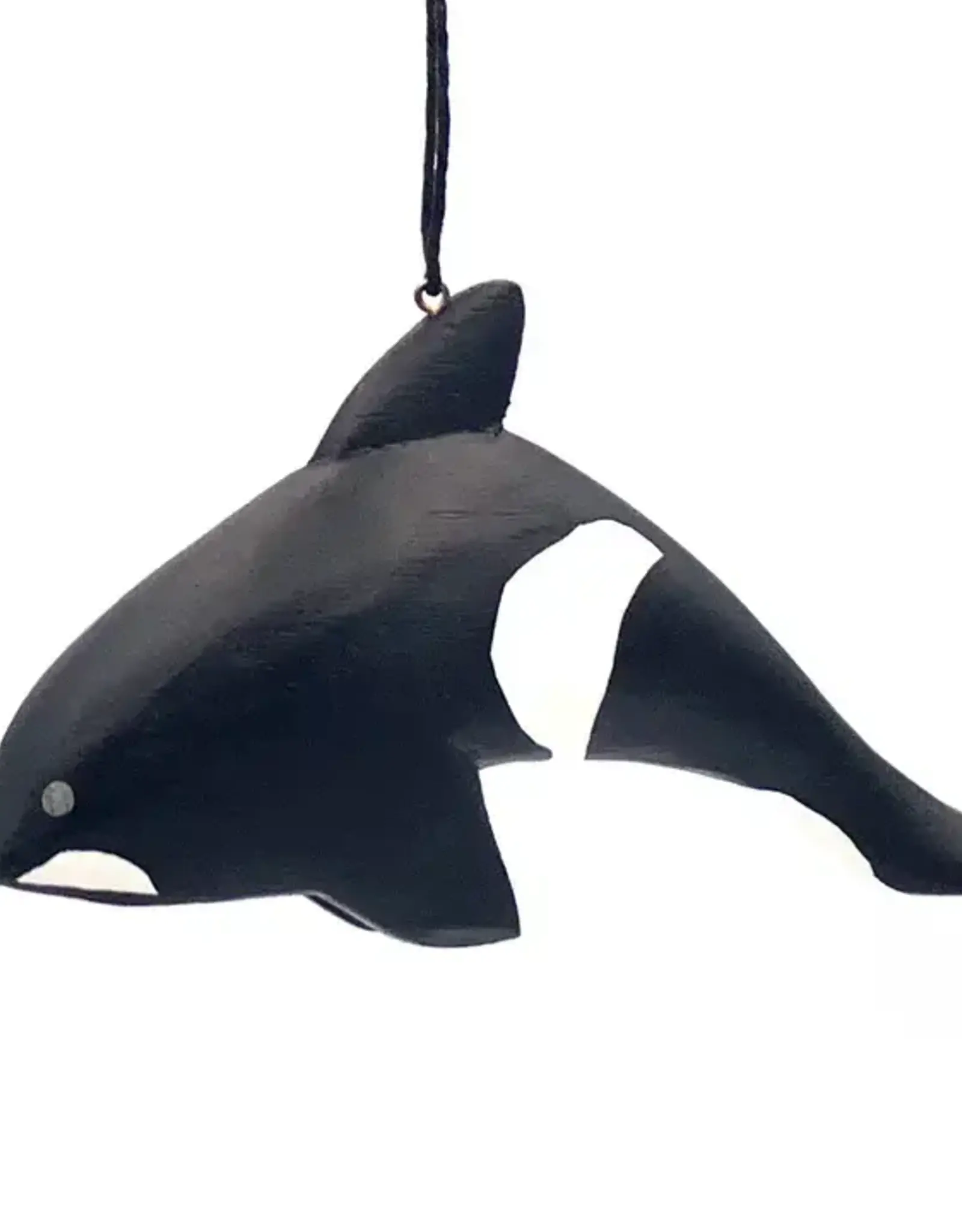 Women of the Cloud Forest Orca Balsa Ornament