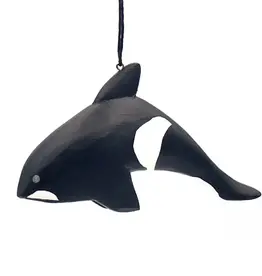 Women of the Cloud Forest Orca Balsa Ornament