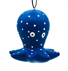 Women of the Cloud Forest Whimsical Octopus Balsa Ornament
