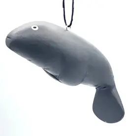 Women of the Cloud Forest Manatee Balsa Ornament