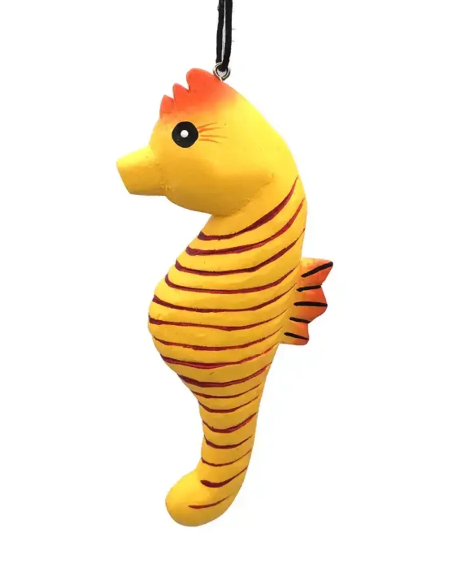 Women of the Cloud Forest Seahorse Balsa Ornament