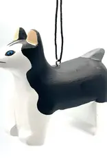 Women of the Cloud Forest Husky Balsa Ornament