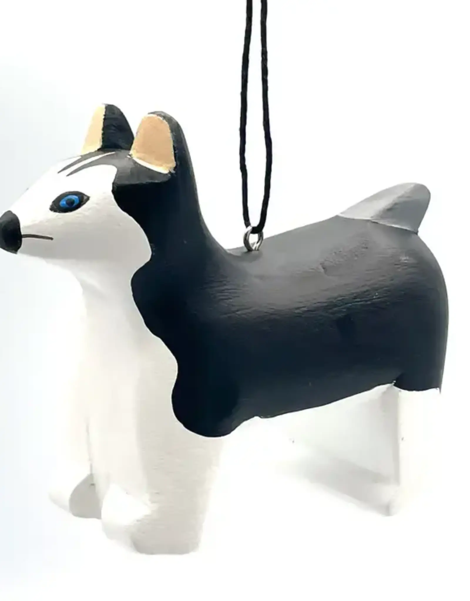 Women of the Cloud Forest Husky Balsa Ornament