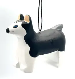 Women of the Cloud Forest Husky Balsa Ornament