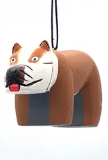 Women of the Cloud Forest Bulldog Balsa Ornament