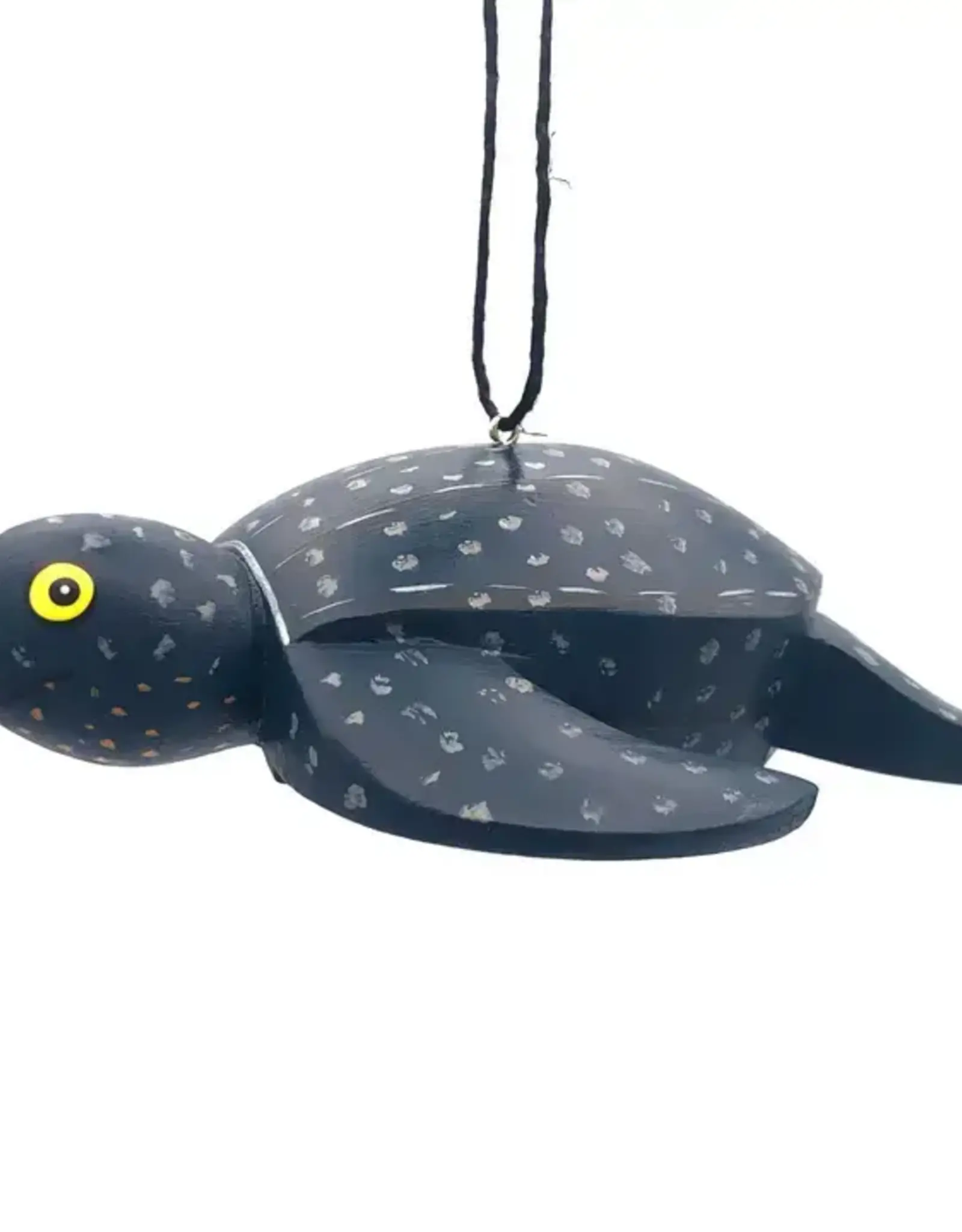 Women of the Cloud Forest Leatherback Turtle Balsa Ornament