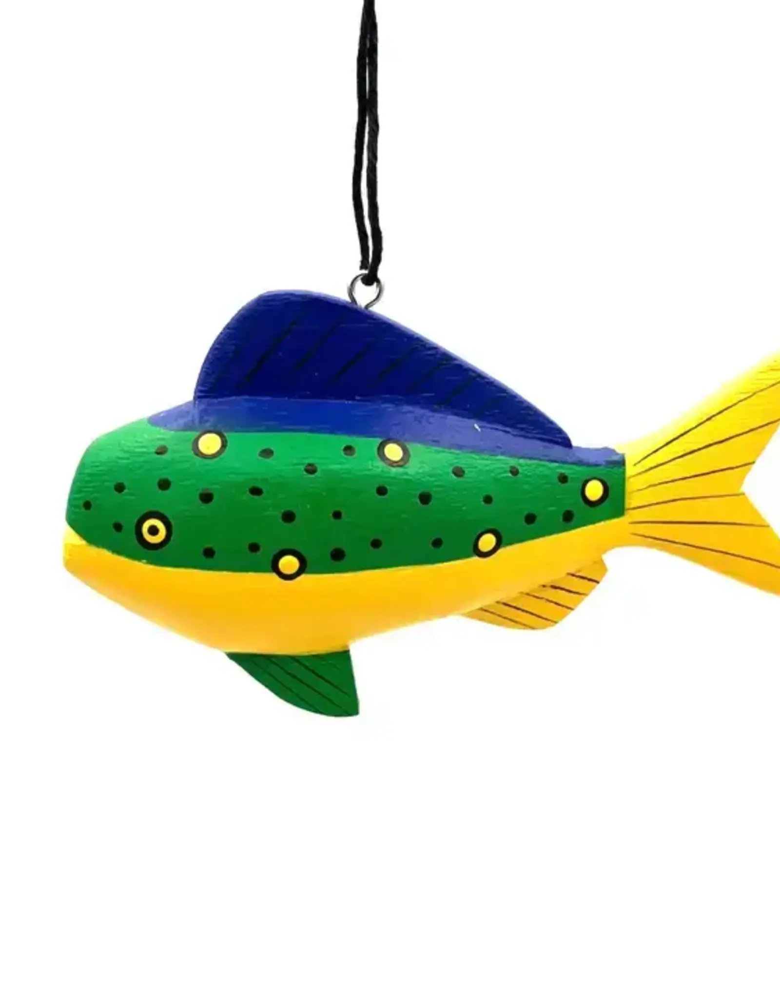 Women of the Cloud Forest Mahi Mahi Balsa Ornament