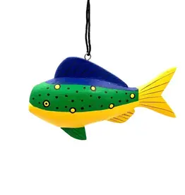 Women of the Cloud Forest Mahi Mahi Balsa Ornament