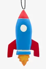 Women of the Cloud Forest Rocket Ship Balsa Ornament