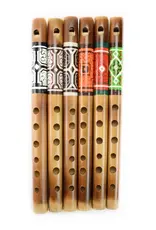 Minga Fair Trade Shipibo Flute - Assorted