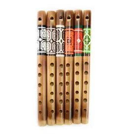 Minga Fair Trade Shipibo Flute - Assorted