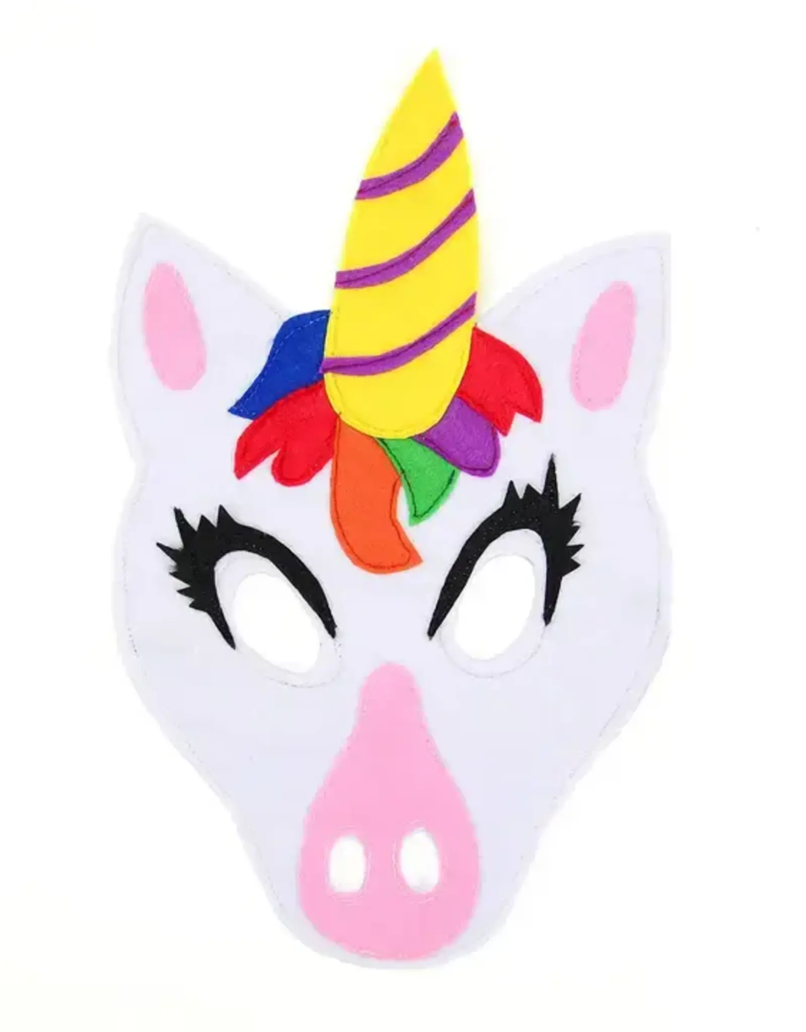 Minga Fair Trade Unicorn Felt Play Mask